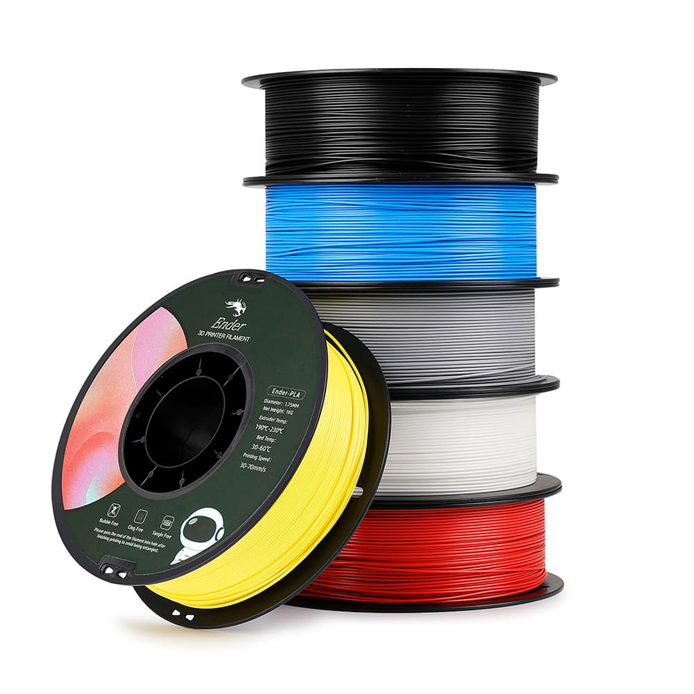 Creality PLA Filament, 6KG Mixed Color Bundles
