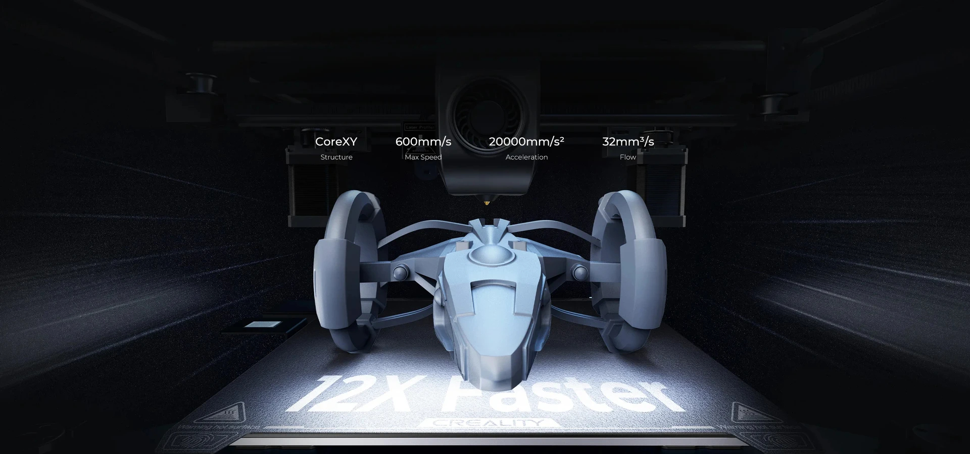  Official Creality K1, FDM 3D Printers 600mm/s Max